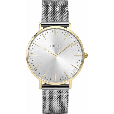 Cluse CL18115 Armbanduhr La Boheme Mesh Chic für Damen