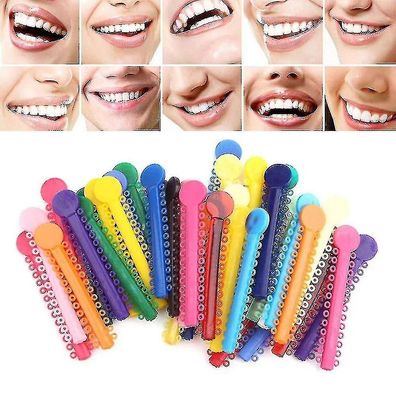 10 stücke Dental Kieferorthopädische Ligatur Krawatten Elastische Gummibänder Werkzeu