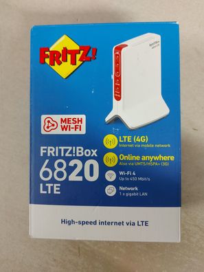 AVM FRITZ!Box 6820 LTE Router Modem WLAN LAN Neu