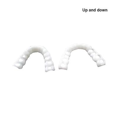 1/2 Stück Smile Denture Fit Flex Cosmetic Teeth Bequeme Furnierabdeckung