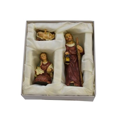 Krippenfiguren 3 teiliges Set Krippe Weihnachten Grösse bis 11cm