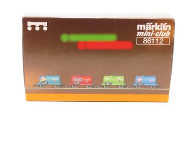 Märklin mini-club 86112 - Kesselwagen-Set - Spur Z - 1:220 - Originalverpackung