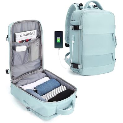 SZLX Women's Large Travel Backpack, Hand Luggage Backpack, Hiking Backpack, Wate