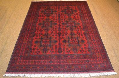 Handgeknüpfter Orientteppich Afghan-Khanmohammadi Nr.79021 200x152cm