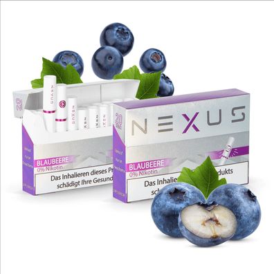20x20 Blaubeere NEXUS FREE für HnB Erhitzer, 400 Sticks, 0% Nikotin