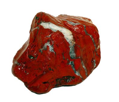 1 Roter Jasper Stein ca. 10-12cm - Deko