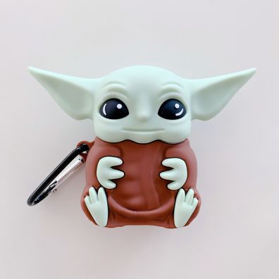 3D Yoda Schutzhülle für Apple AirPods 1/2 AirPods Pro Star Wars Kopfhörer Hülle