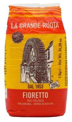 Maismehl aus 100% italienischem Mais | Mehl | La Grande Ruota | 1000g | Italien
