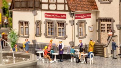 NOCH 16245 Figuren-Themenwelt "Cafe"