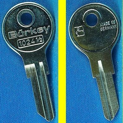 Schlüsselrohling Börkey 1024 1/2 (neuer Kopf) für Yale Automaten, Möbelzylinder + +