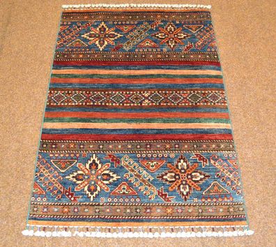Handgeknüpfter Orientteppich Ariana aus Afghanistan Nr.78958 122x84cm