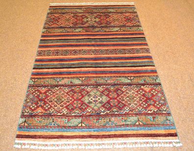 Handgeknüpfter Orientteppich Ariana aus Afghanistan Nr.78964 185x116cm
