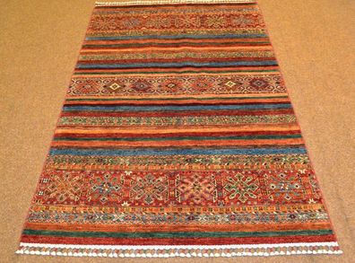 Handgeknüpfter Orientteppich Ariana aus Afghanistan Nr.78965 189x122cm