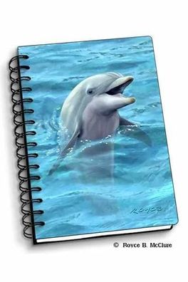 3D Notizbuch Delphin - Talking Dolphin