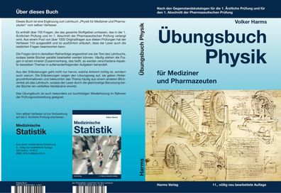 Uebungsbuch Physik fuer Mediziner und Pharmazeuten Nach den Gegenst