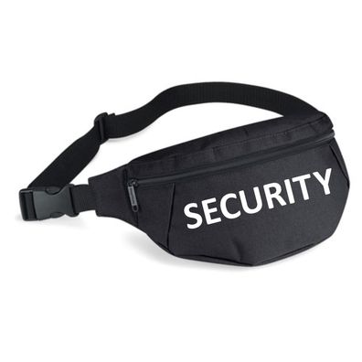 Security Bauchtasche - Farbe: Schwarz