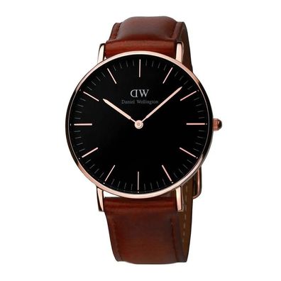 Daniel Wellington Classic St Mawes Black Damen Armbanduhr DW00100136