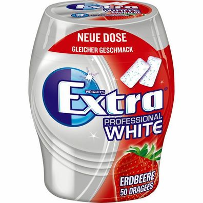 12 Dosen Wrigley's Extra Professional White Strawberry o.Z. a 50 Dragees 840 g