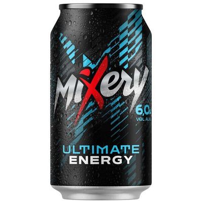 Mixery Ultimate Energy 6.0 % vol. 0,33L Dose, 24er Pack (24x0,33L) EINWEG Pfand