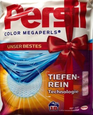 Persil Megaperls Color 18 Waschladungen Tiefenrein Technologie