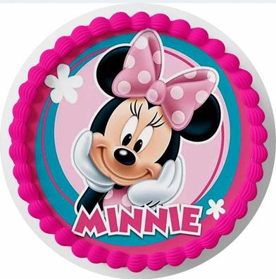 Essbar Minnie Mouse Mickey Mouse Party Tortenaufleger Torte Geburstag Zuckerbild 5