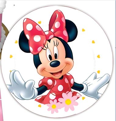 Essbar Minnie Mouse Mickey Mouse Party Tortenaufleger Torte Geburstag Zuckerbild 9
