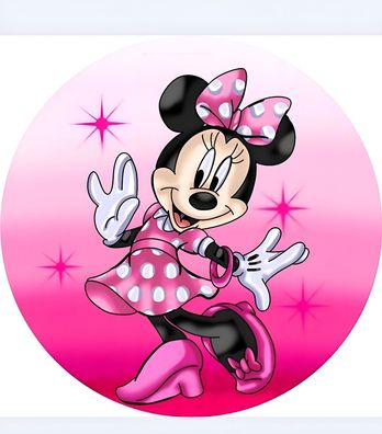 Essbar Minnie Mouse Mickey Mouse Party Tortenaufleger Torte Geburstag Zuckerbild 11