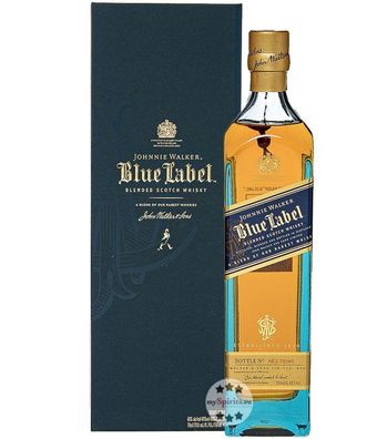 Johnnie Walker Blue Label Blended Scotch Whisky 0,7 l (40 % vol., 0,7 Liter) (40 % vo
