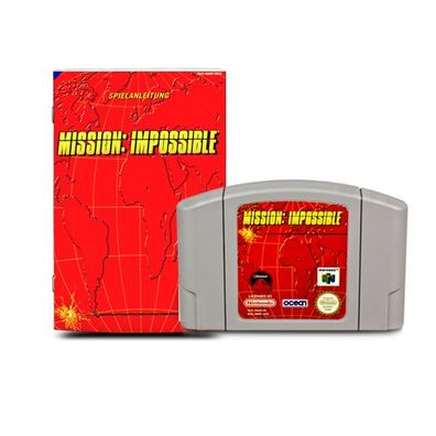 N64 Spiel Mission Impossible + Anleitung