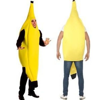 Charmantes Bananenkostüm für Erwachsene für Halloween