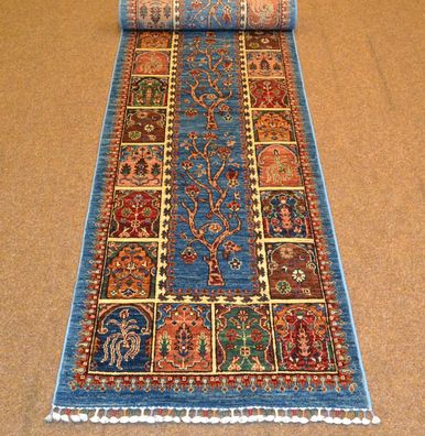 Handgeknüpfter Orientteppich Ariana aus Afghanistan Nr.78757 313x73cm