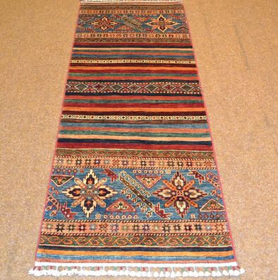 Handgeknüpfter Orientteppich Ariana aus Afghanistan Nr.78764 193x73cm