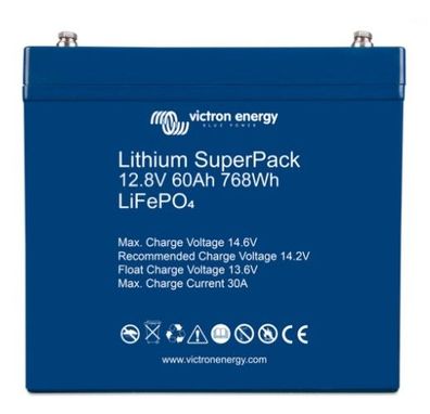 Lithium SuperPack 12,8V/60Ah (M6) - Artikelnummer: BAT512060705