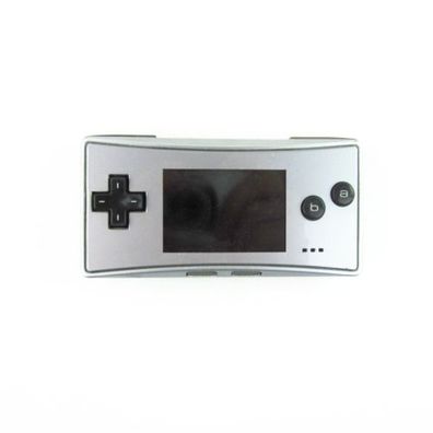 Gameboy Advance Micro Konsole in Silber / Silver #62B