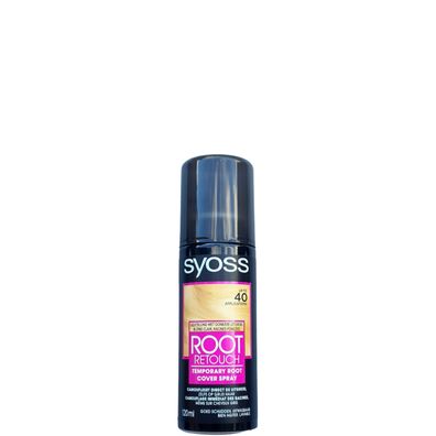 Syoss/ Root Retoucher "Light Blonde" Lichtblond 120ml/ Ansatzspray/ Haarfarbe