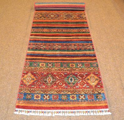 Handgeknüpfter Orientteppich Ariana aus Afghanistan Nr.78711 304x84cm