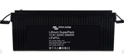 Lithium SuperPack 12,8V/200Ah (M8) - Artikelnummer: BAT512120705