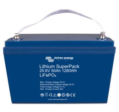 Lithium SuperPack 25,6V/50Ah (M8)) - Artikelnummer: BAT524050705