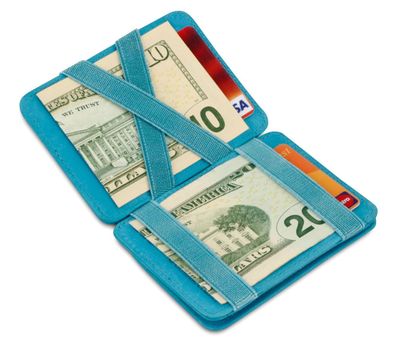Hunterson Geldbeutel Magic Wallet RFID turquoise