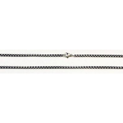 Halskette 60 cm - Edelstahl - Veneziakette vintage