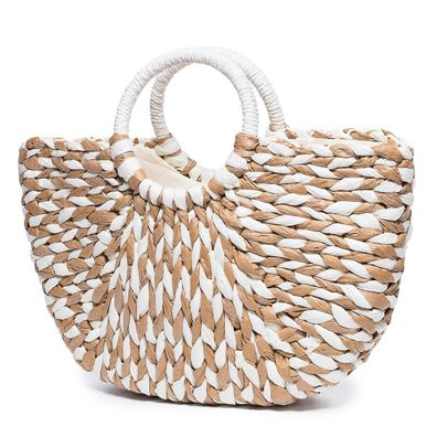 Sommer Strandtasche, Korbtasche Basttasche Strand Umhängetasche Tasche