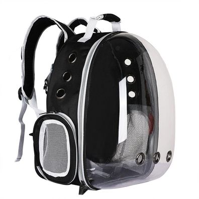 Tiertransporttasche - Raumkapsel Rucksack für Katzen und kleine Hunde