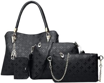 Weibliche Handtaschen, Mode Handtaschen (schwarz)