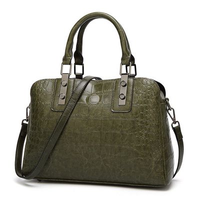 Mode-Krokodildruck-Handtasche, einfache Damen-Umhängetasche