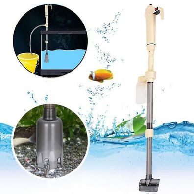 Elektrischer Kiesreiniger, Siphon, Staubsauger, Wasserpumpe, Filter für Aquarium