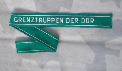 NVA Ärmelband Grenztruppen DDR Ärmelstreifen grün