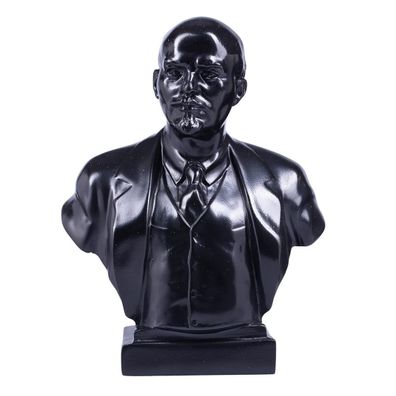 Sowjetischer russischer UdSSR Leader Wladimir Lenin Stein Büste Statue Skulptur 18cm