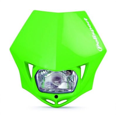 Lichtmaske Mmx Lampenmaske headlight passt an Kawasaki Klx grün