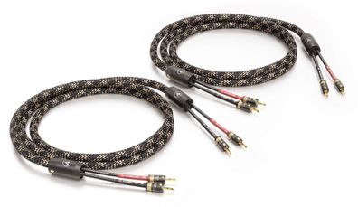 Viablue "SC-2" Silver Series / HighEnd Lautsprecherkabel single-wiring / Bananas T6s