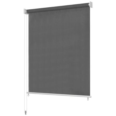 vidaXL Außenrollo 120 x 140 cm Anthrazit